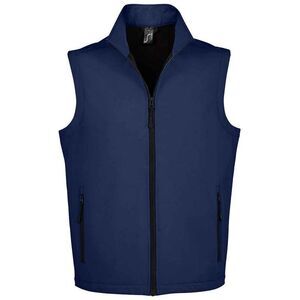 SOLS Mens Race Softshell Body Warmer / French Navy